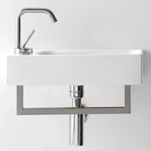 Раковина Kerasan Cento 353701 45 см белая (детальная фотография)