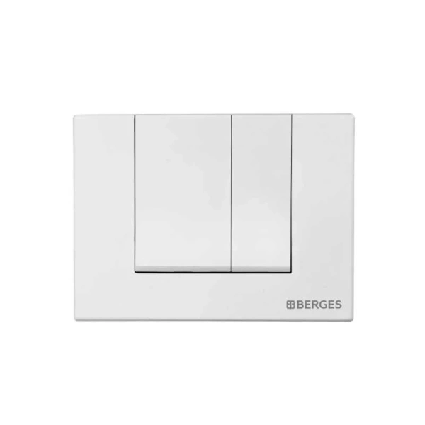 Клавиша смыва BERGES Novum S1 белая 040041 (детальная фотография)