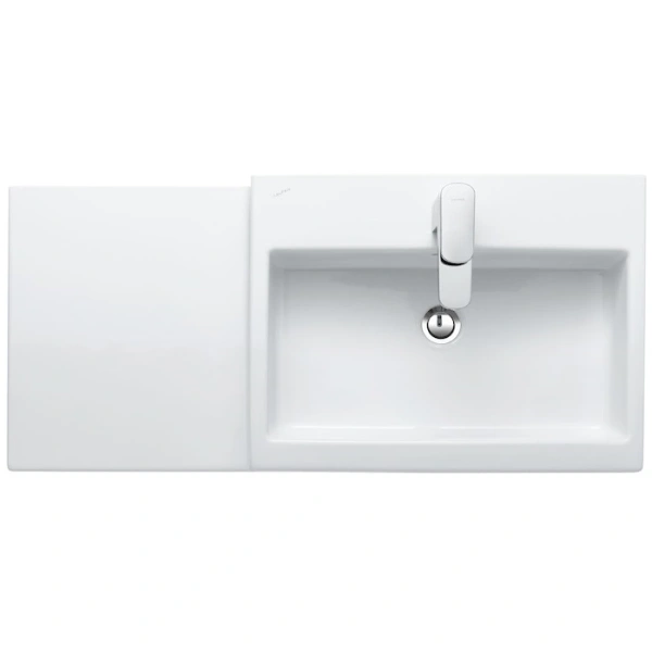 Раковина правая Laufen Living City 8.1843.1 (детальная фотография), подвесные