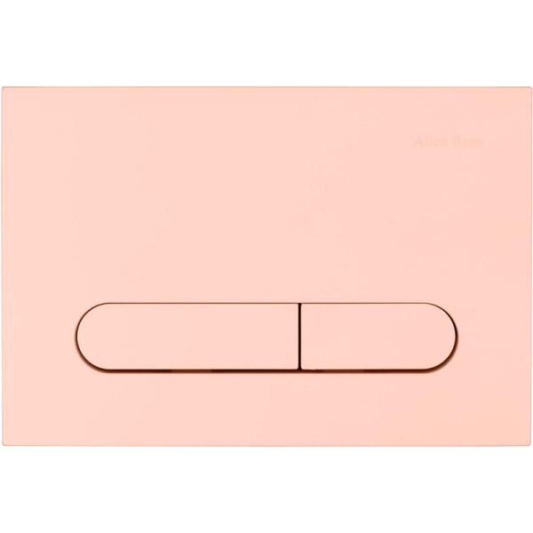 Клавиша смыва Allen Brau розовая 9.2PR01.SM (детальная фотография)