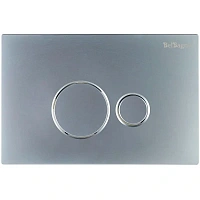 Клавиша смыва BelBagno хром матовый