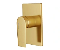 Смеситель для душа WasserKRAFT Aisch матовое золото