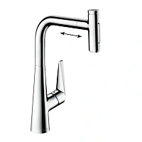 Смеситель для кухни Hansgrohe Talis Select M51 однорычажный, с вытяжным душем