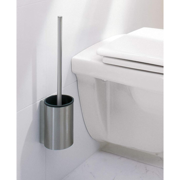 Ершик для ванной Keuco Plan 14972 (детальная фотография), хром, белые, черные, другие