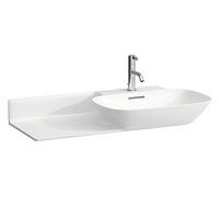Раковина Laufen Ino 90 см полка слева белая матовая