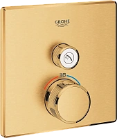 Смеситель для душа Grohe Grohtherm SmartControl термостатический золото