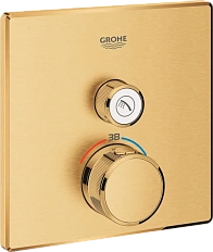 Смеситель для душа Grohe Grohtherm SmartControl термостатический золото