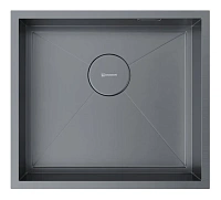 Мойка для кухни Omoikiri Kasen 49-16-INT-GM 49 см вороненая сталь