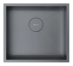 Мойка для кухни Omoikiri Kasen 49-16-INT-GM 49 см вороненая сталь
