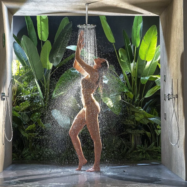 Душевая стойка Bossini Apice черный матовый L10507.073 (детальная фотография), черные