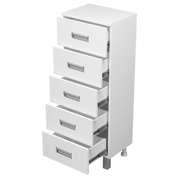 Шкаф-пенал для ванной Misty Селена П-Сел05040 П-Сел05040-015Я (детальная фотография), 40 см