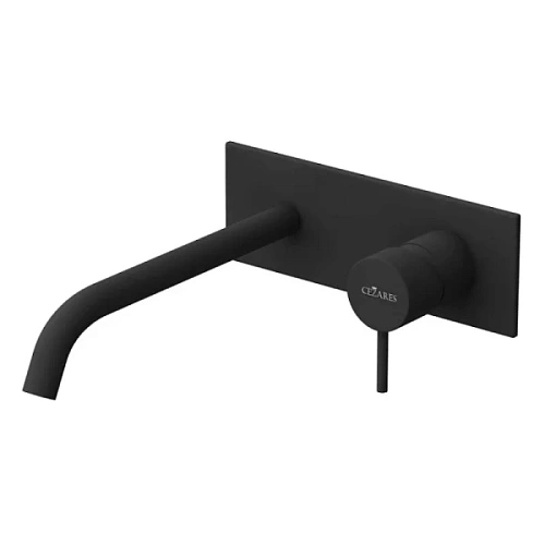 Смеситель для раковины Cezares Leaf черный матовый - фото 2