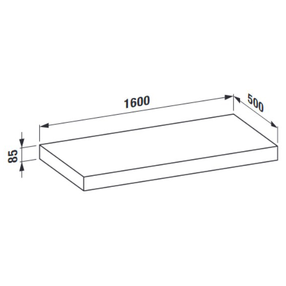 Схема (детальная фотография), накладные (на столешницу)