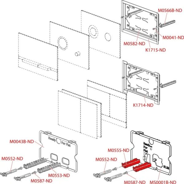 Клавиша смыва Alcaplast матовая TURN (детальная фотография), металлические