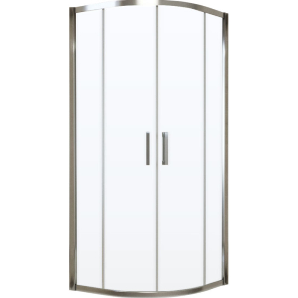 Душевой уголок профиль глянцевый хром стекло прозрачное Vegas-glass ZS 120 08 01 (детальная фотография)