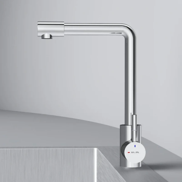 Смеситель для кухни Am.Pm X-Joy S хром F85B05000 (детальная фотография), однорычажные, двухрычажные