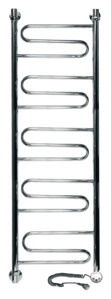 Полотенцесушитель электрический Ника Curve 120х40 см правый ЛЗ 120/40 прав (детальная фотография)