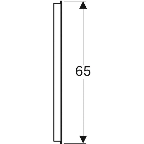 Зеркало с подсветкой Geberit Option Basic 90 см прямоугольное 500.589.00.1 (детальная фотография), 90 см