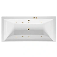 Ванна гидромассажная Excellent Crown Grand Soft 190 x 90 см, белый/золото, WAEX.CRG19.SOFT.GL