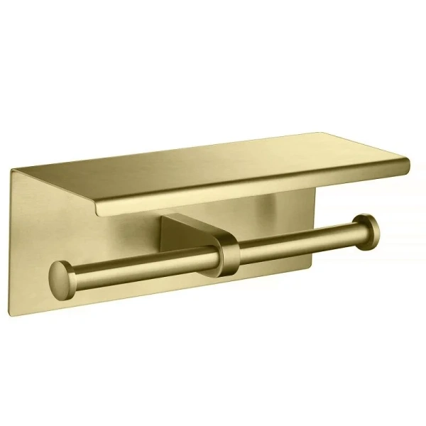 Бумагодержатель Акватек Оберон золото шлифованное AQ4909BG (детальная фотография)