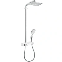Душевая стойка Hansgrohe Raindance E белый/хром