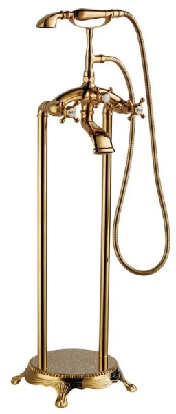 Смеситель для ванны Abber Klassik золото AF8415G (детальная фотография)