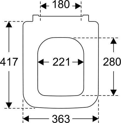 Крышка-сидение с микролифтом Villeroy & Boch Finion белая 9M88S1R1 (детальная фотография), в наличии index_1