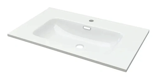 Раковина мебельная Cezares 75 см керамическая - фото 7