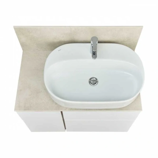 Столешница с панелью Акватон Мишель 80 см бежевая 1A277203MIX40 (детальная фотография) index_1