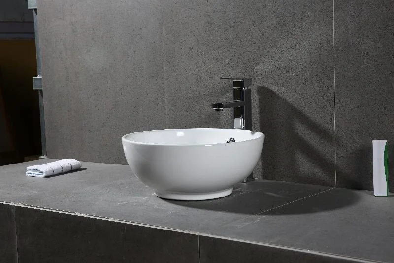 Раковина Grossman 42 см накладная GR-3014 (детальная фотография), накладные (на столешницу), пристенные