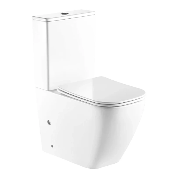 Унитаз компакт Azario Levanto белый AZ-1228A (детальная фотография)