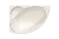 Акриловая ванна Радомир Алари 2-89-2-1-1-218/2-89-2-2-1-218, 168 х 120 см, L/R, фронтальный экран, каркас, сифон, слив-перелив автомат в комплекте, белая