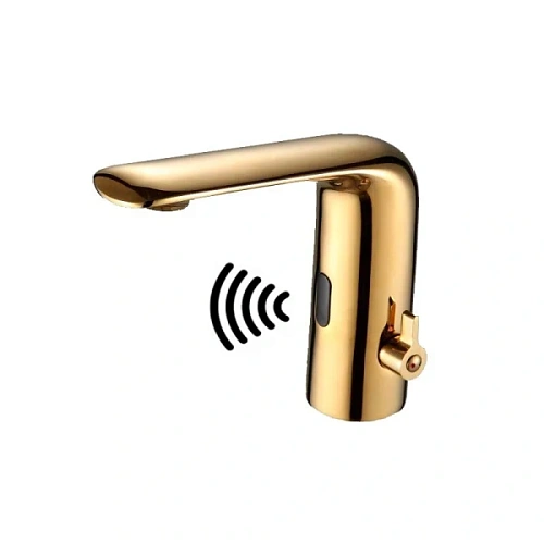 Смеситель для раковины Cezares Vague золото - фото 3