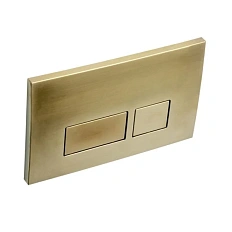 Клавиша смыва Boheme золото матовое
