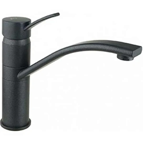 Смеситель для кухни Timo Berta черный 0303FN black - фото 2
