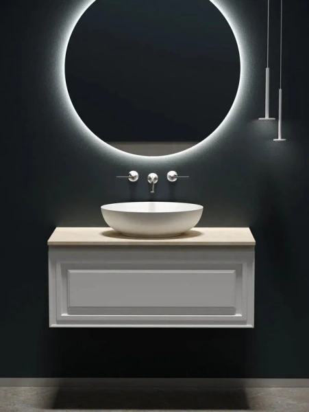 Столешница Sancos 100 см без отверстия под смеситель kreman TT100A2 (детальная фотография) index_3