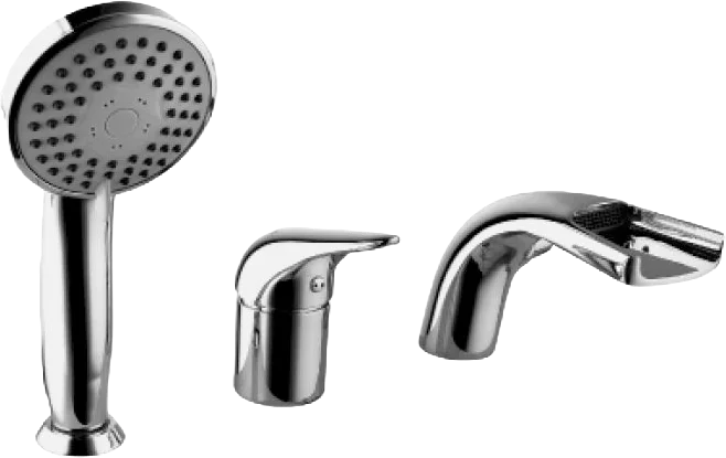 Смеситель для ванны Lemark Poseidon LM4245C (детальная фотография)