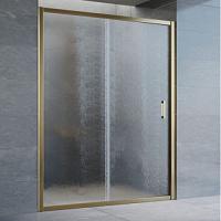 Душевая дверь профиль бронза стекло шиншилла Vegas-glass