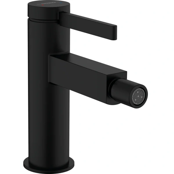 Смеситель для биде Hansgrohe Finoris черный матовый 76200670 (детальная фотография)