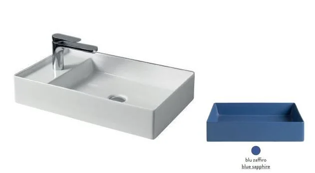 Раковина накладная, blu zaffiro, Artceram Scalino SCL003 16 00 (детальная фотография)