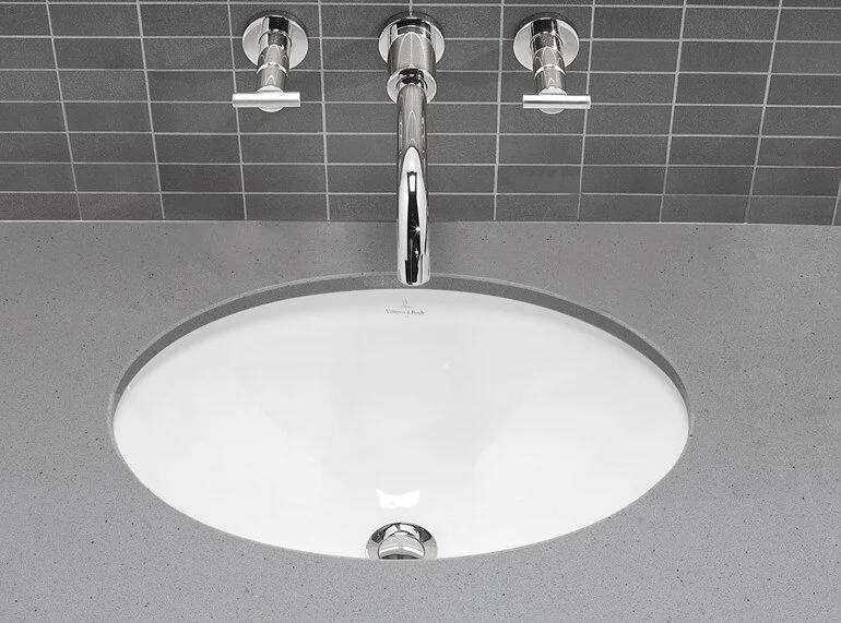 Раковина Villeroy & Boch Loop & Friends 66 см альпийский белый, с покрытием CeramicPlus 616130R1 (детальная фотография), современные, hi-tech