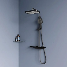 Душевая стойка RGW Shower Panels черная