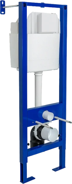 Инсталляция для унитаза Berges Аtom без кнопки 040330 (детальная фотография)