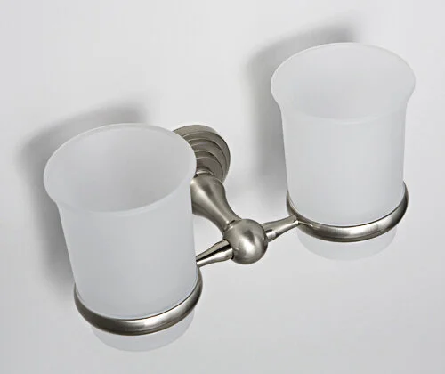Стакан для ванной WasserKRAFT Ammer двойной K-7028D (детальная фотография), классические, ретро