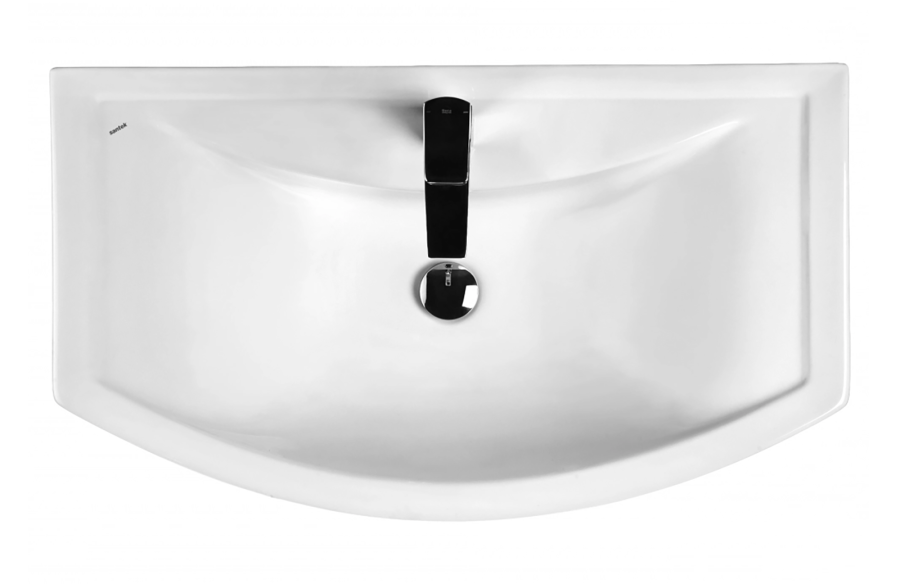 Раковина мебельная Misty Балтика 80 см белая 1.WH50.1.524 (детальная фотография), в наличии