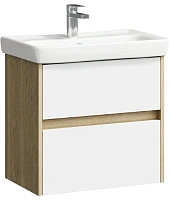 Тумба под раковину подвесная Aqwella Сити 60 см дуб балтийский