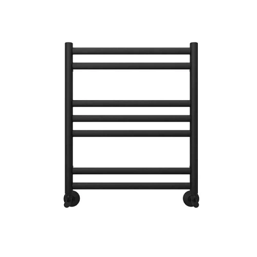 Полотенцесушитель водяной Акватек Оберон 50x60 см черный муар - фото 1