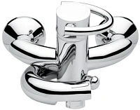 Смеситель для ванны хром Emmevi Twist