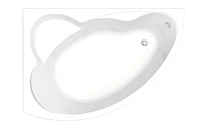 Ванна акриловая BAS Лагуна 170х110 см левая