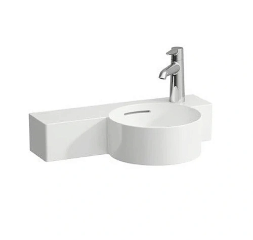 Раковина Laufen Val 55 см полка слева - фото 1